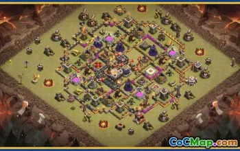 CoC Town Hall 11 Base Layouts & Links | Trophy, Farming, Home Village #28700