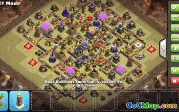 CoC Town Hall 11 Base Layouts & Links | Trophy, War & Home Village #32659