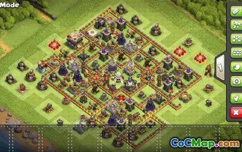 CoC Town Hall 11 Base Layouts & Links | Trophy, War, Home Village #33310