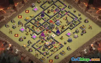 CoC Town Hall 11 Base Layouts & Links | Trophy, War & Home Village #33690