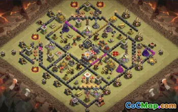 CoC Town Hall 11 Base Layouts & Links | Trophy, War, Hybrid #31670