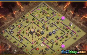 CoC Town Hall 11 Base Layouts & Links | Trophy & War Maps #29743