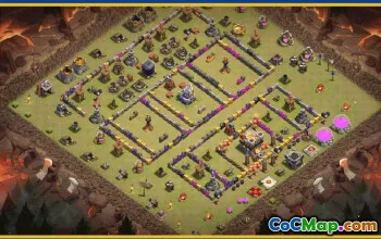 CoC Town Hall 11 Base Layouts & Links | Trophy & War Maps #29781