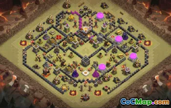 CoC Town Hall 11 Base Layouts & Links | Trophy & War Maps #31021