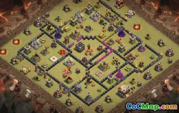 CoC Town Hall 11 Base Layouts & Links | War, Farming, Home Village #32145
