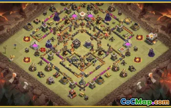CoC Town Hall 11 Base Layouts & Links | War & Home Village Maps #28019
