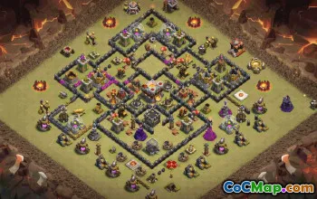 CoC Town Hall 11 Base Layouts & Links | War, Home Village & Trophy #32153