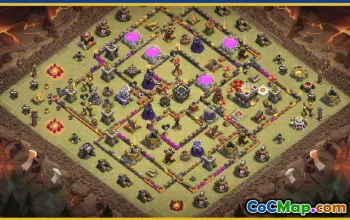 CoC Town Hall 11 Base Layouts & Links | War & Trophy Bases #29947