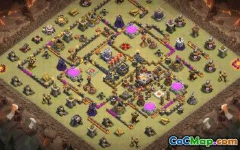 CoC Town Hall 11 Base Layouts & Links | War & Trophy Bases #30798