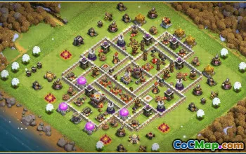 CoC Town Hall 11 Base Layouts & Links | War, Trophy, Home Village #30135