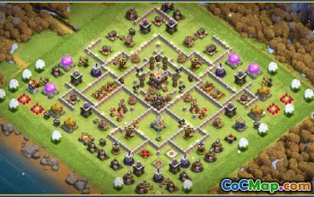 CoC Town Hall 11 Base Layouts & Links | War, Trophy & Home Village #30140