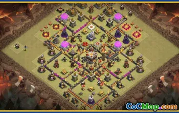 CoC Town Hall 11 Base Layouts & Links | War, Trophy & Home Village #30450