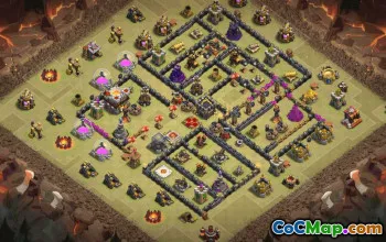CoC Town Hall 11 Base Layouts & Links | War, Trophy & Home Village #31531