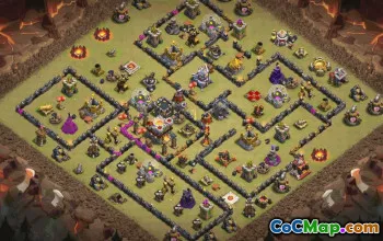 CoC Town Hall 11 Base Layouts & Links | War, Trophy, Home Village #32405