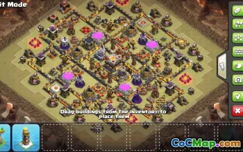 CoC Town Hall 11 Base Layouts & Links | War, Trophy & Home Village #32653
