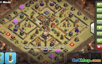 CoC Town Hall 11 Base Layouts & Links | War, Trophy, Home Village #32670