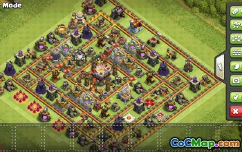 CoC Town Hall 11 Base Layouts & Links | War, Trophy, Home Village #33144