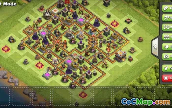 CoC Town Hall 11 Base Layouts & Links | War, Trophy & Home Village #33401