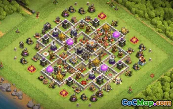 CoC Town Hall 11 Base Layouts & Links | War, Trophy, Home Village #33492