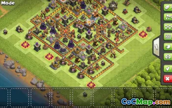 CoC Town Hall 11 Base Layouts & Links | War, Trophy & Home Village #33519