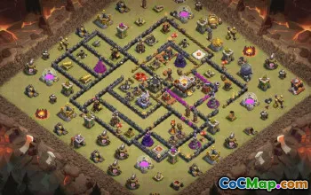 CoC Town Hall 11 Base Layouts & Links | War, Trophy & Home Village #33689