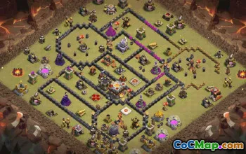 CoC Town Hall 11 Base Layouts & Links | War, Trophy & Home Village #33693