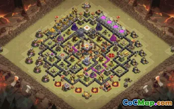 CoC Town Hall 11 Base Layouts & Links | War, Trophy, Home Village #33695