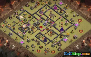 CoC Town Hall 11 Base Layouts & Links | War, Trophy, Home Village #33917
