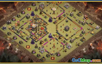 CoC Town Hall 11 Base Layouts & Links | War & Trophy Maps #29422