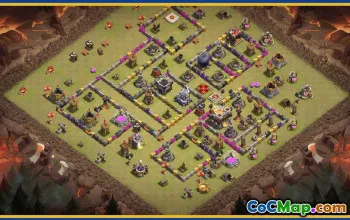 CoC Town Hall 11 Base Layouts & Links | War & Trophy Maps #29851