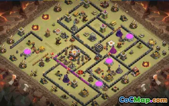 CoC Town Hall 11 Base Layouts & Links | War & Trophy Maps #31424