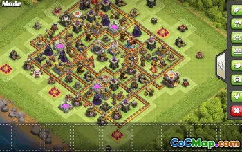 CoC Town Hall 11 Base Layouts & Links | War & Trophy Maps #33402