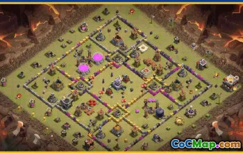 CoC Town Hall 11 Base Layouts & Links | War & Village Maps #29784