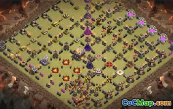 CoC Town Hall 11 Base Layouts & Map | Copy & Preview #32857