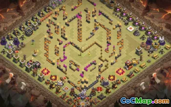 CoC Town Hall 11 Base Layouts & Map - Funny, Trophy, War, Progress #30656