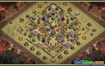 CoC Town Hall 11 Base Layouts & Map Links | Home, Trophy & Farming Bases #29421