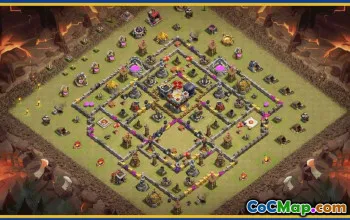 CoC Town Hall 11 Base Layouts & Map Links | Home, Trophy & Farming Bases #29461