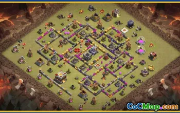 CoC Town Hall 11 Base Layouts & Map Links | Home, Trophy & War Bases #29853