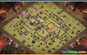 CoC Town Hall 11 Base Layouts & Map Links | Home, War, Trophy #29462