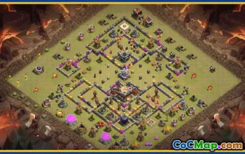 CoC Town Hall 11 Base Layouts & Map Links | Home, War, Trophy #29557