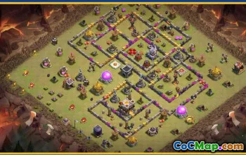 CoC Town Hall 11 Base Layouts & Map Links | Home, War, Trophy #29612