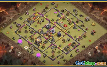 CoC Town Hall 11 Base Layouts & Map Links | Home, War, Trophy #29726
