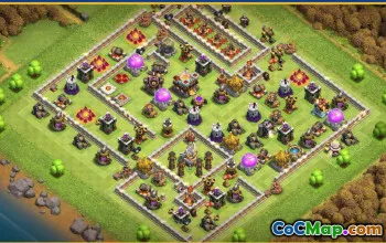 CoC Town Hall 11 Base Layouts & Map Links | Trophy & Farming Bases #27771