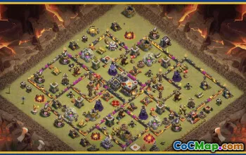 CoC Town Hall 11 Base Layouts & Map Links | Trophy & War Bases #29810
