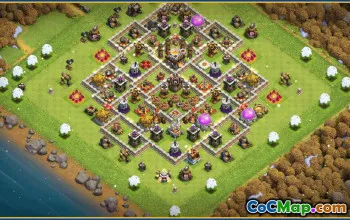 CoC Town Hall 11 Base Layouts & Map Links | Trophy & War Bases #30143