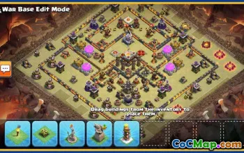 CoC Town Hall 11 Base Layouts & Map Links | Trophy & War Bases #30337