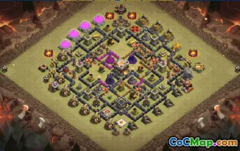 CoC Town Hall 11 Base Layouts & Map Links | Trophy & War Bases #31423
