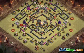 CoC Town Hall 11 Base Layouts & Map Links | Trophy & War Bases #31901