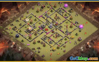 CoC Town Hall 11 Base Layouts & Map Links | Trophy & War Defense #29511