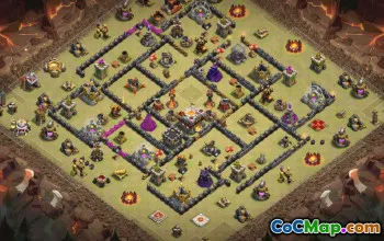 CoC Town Hall 11 Base Layouts & Map Links | Trophy & War Defense #32146